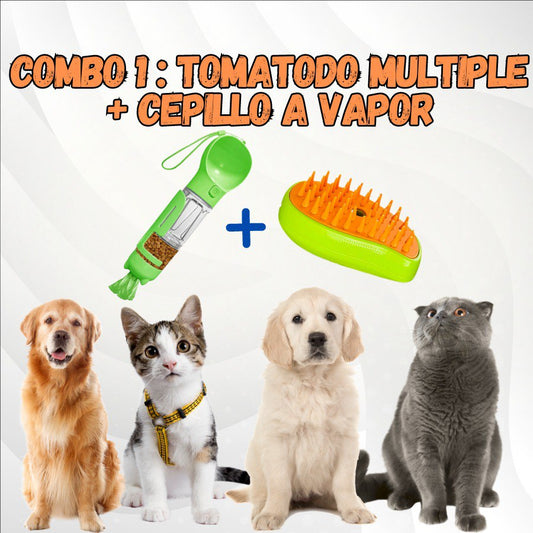 COMBO 1 : CEPILLO A VAPOR + TOMATODO MULTIPLE